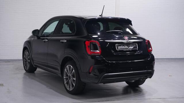 Fiat 500X 1.3 GSE Sport ACC PDC v+a NAP DAB Navigatie Apple-carplay keyless entry en start Pack-safety Pack-tech Sportpakket Camera Private-glas climate-controle schakelflippers 18"LMV lederen bekleding