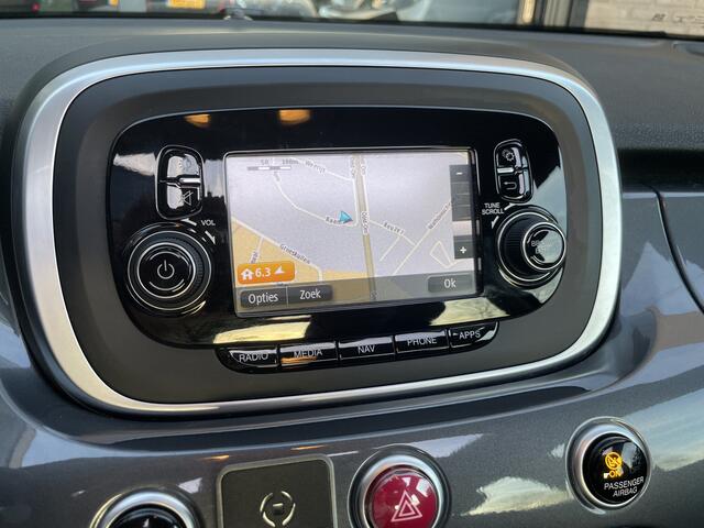 Fiat 500X 1.4 Turbo MultiAir PopStar Schuif/ kanteldak - Airco - Cruise control - Navigatie - Parkeersensor achter - All season banden - Stuur multifunctioneel - Bluetooth - Stuur leder - Mistlampen voor - Licht metalen velgen 1
