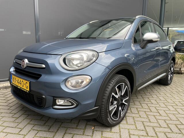 Fiat 500X 1.4 Turbo MultiAir Mirror Achteruitrijcamera - Navigatie - Apple carplay - Airco - Cruise control - Parkeersensor achter - Radio - Dakrails - Bluetooth - Elektrische ramen - Licht metalen velgen 17 inch - Start/ stop systeem - Stuur leder - Stuur multifun