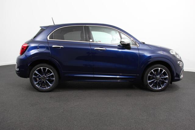 Fiat 500X Fiat 500X 1,4 Turbo 150pk Yacht Club Automaat | Leder | Navigatie | Audio | Canvas vouwdak | Adaptive Cruise Control | Camera | Dab | Led | 18" Lichtmetalen Velgen | Extra getint glas