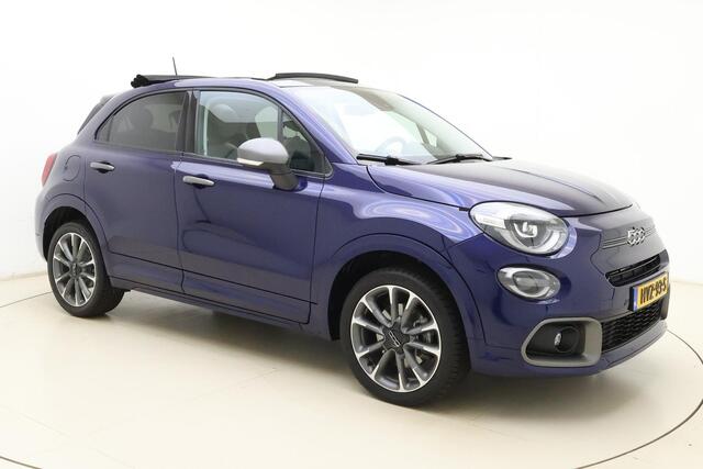 Fiat 500X 1.5 Hybrid Sport Cabrio Automaat | Navigatie | Camera | Keyless | Climate control | Lichtmetalen velgen | Half lederen bekleding