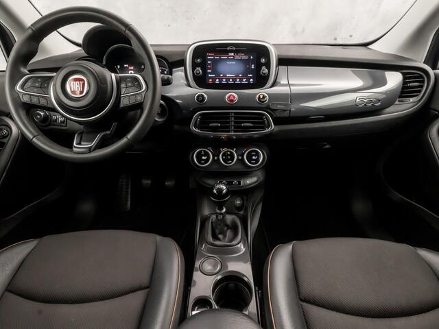 Fiat 500X 1.0 GSE Lounge (APPLE CARPLAY, GROOT NAVI, CLIMATE, KEYLESS, LEDER, GETINT GLAS, SPORTSTOELEN, DAB+, CRUISE, PARKEERSENSOREN, NIEUWSTAAT)