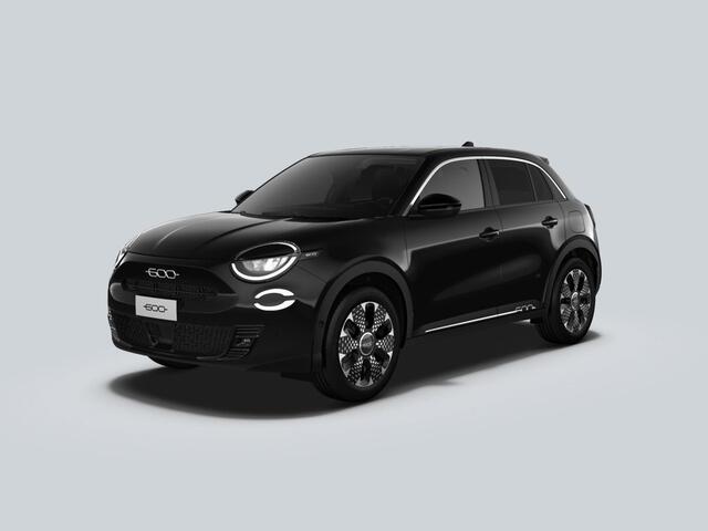 Fiat 600 1.2 Hybrid 136 La Prima | Leder | Stoelmassage | Trekhaak | Camera| Carplay | Adapt. Cruise | Winter Pack