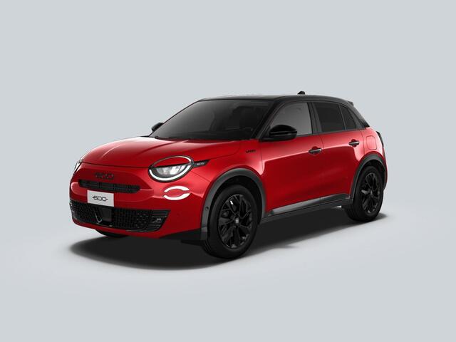 Fiat 600 1.2 145pk Hybrid Sport | Clima | Cruise | Navi | 18" | Winter Pack | Apple Carplay | BSM