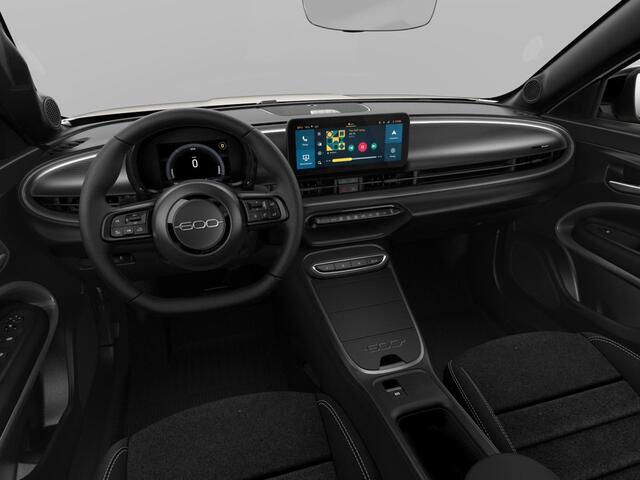 Fiat 600 1.2 Hybrid Sport | Clima | Camera | Adapt. Cruise | BSM | Navi | 18" | Winter Pack | Apple Carplay