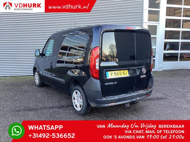 Fiat DOBLO Cargo 1.6 MJ 105 pk BPM VRIJ! 3 Pers./ Cruise/ Navi/ Trekhaak