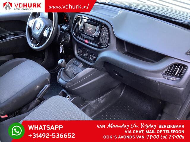 Fiat DOBLO Cargo 1.6 MJ 105 pk BPM VRIJ! 3 Pers./ Cruise/ Navi/ Trekhaak