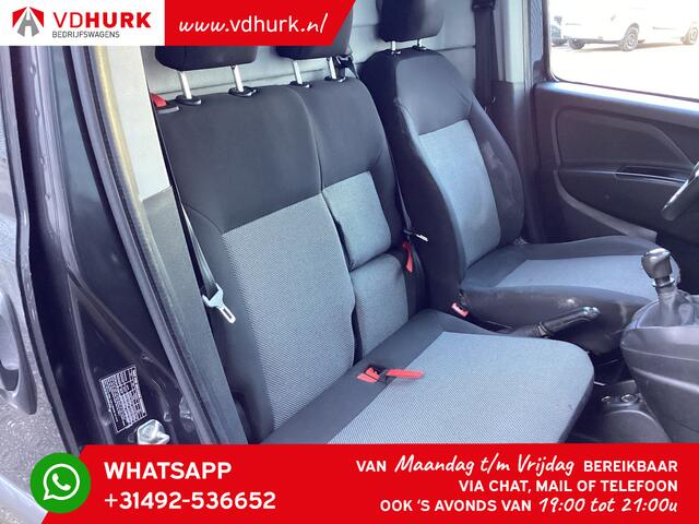 Fiat DOBLO Cargo 1.6 MJ 105 pk BPM VRIJ! 3 Pers./ Cruise/ Navi/ Trekhaak