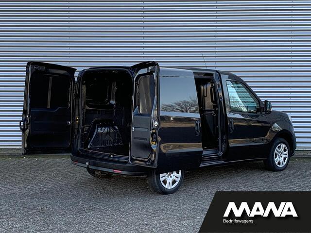 Fiat DOBLO Cargo 1.3 MJ L1H1 Actual Airco Trekhaak Bluetooth 12V Betonplex USB Zwart AUX ASR