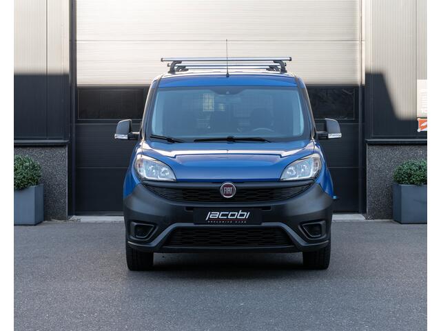 Fiat DOBLO Cargo 1.4 Fire L1H1 SX | Airco | 3 Sits | Blauw | Benzine | Dakrail | 2018 | INCL BTW