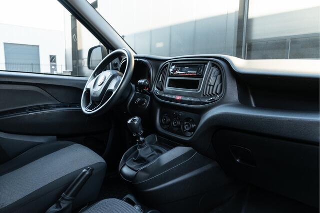 Fiat DOBLO Cargo 1.4 Fire L1H1 SX | Airco | 3 Sits | Blauw | Benzine | Dakrail | 2018 | INCL BTW