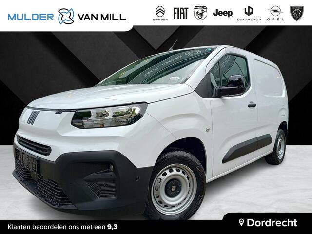 Fiat DOBLO L1 1.5 BlueHDI 100pk | GEEN BPM | 3-zits | Houten afwerking laadruimte | NAVI | Multimedia | Apple Carplay | Android Auto | DAB+ | Achteruitrijcamera | Dode hoek detectie | Parkeersensoren voor- en achter | Licht- en regensensor | Bestuurdersstoel comfort
