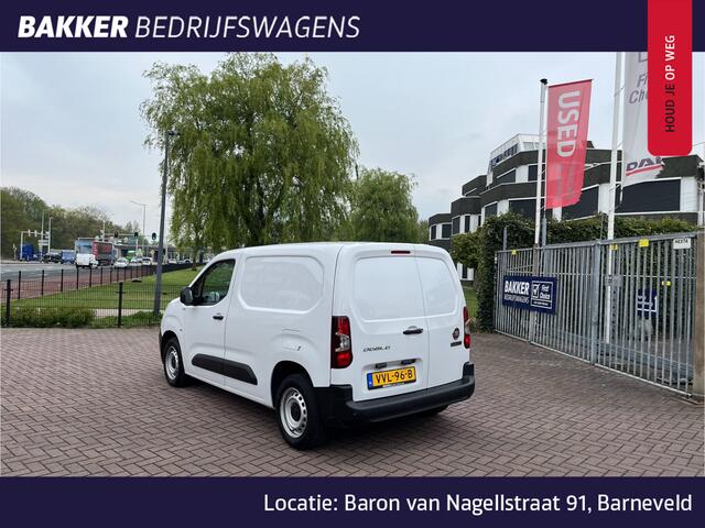 Fiat DOBLO 1.5D 100pk L1 650kg betimmering
