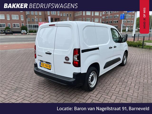 Fiat DOBLO 1.5D 100pk L1 650kg betimmering