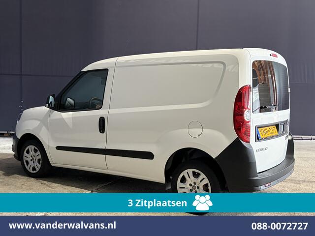 Fiat DOBLO Cargo 1.6 MJ 90pk L1H1 Euro6 Airco | 3-Zits | Navigatie | Apple Carplay | Android Auto Zijdeur, Parkeersensoren, Bijrijdersbank