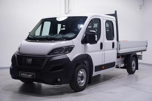 Fiat DUCATO 2.2 Mjet 140 pk Dubbel Cabine 7p Pick Up / Open Laadbak Airco, Cruise Control, LxBxH 330x202x40 cm, Nieuw