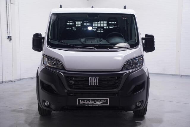 Fiat DUCATO 2.2 Mjet 140 pk Dubbel Cabine 7p Pick Up / Open Laadbak Airco, Cruise Control, LxBxH 330x202x40 cm, Nieuw