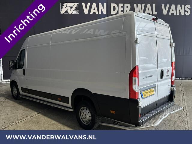 Fiat DUCATO 3.0 NP 136pk L4H2 Post NL inrichting Euro6 Airco | Camera | Navigatie sidebars, 270 graden achterdeuren, schappen, doorloopdeur