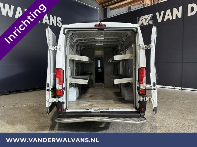 Fiat DUCATO 3.0 NP 136pk L4H2 Post NL inrichting Euro6 Airco | Camera | Navigatie sidebars, 270 graden achterdeuren, schappen, doorloopdeur