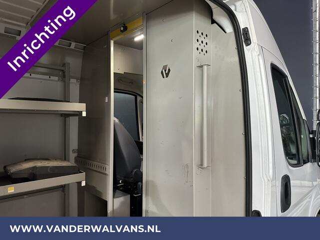 Fiat DUCATO 3.0 NP 136pk L4H2 Post NL inrichting Euro6 Airco | Camera | Navigatie sidebars, 270 graden achterdeuren, schappen, doorloopdeur