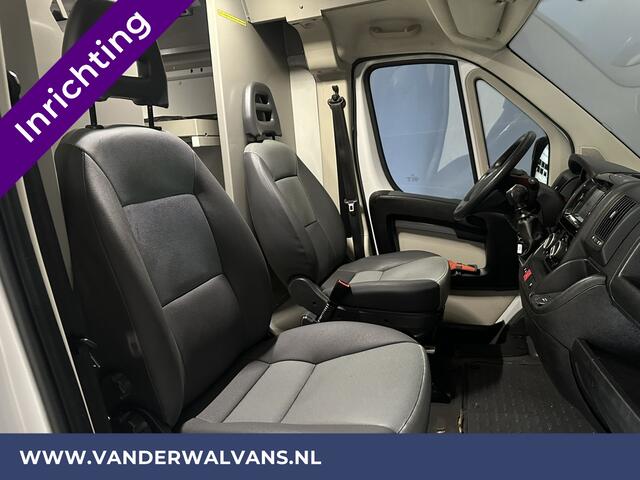 Fiat DUCATO 3.0 NP 136pk L4H2 Post NL inrichting Euro6 Airco | Camera | Navigatie sidebars, 270 graden achterdeuren, schappen, doorloopdeur
