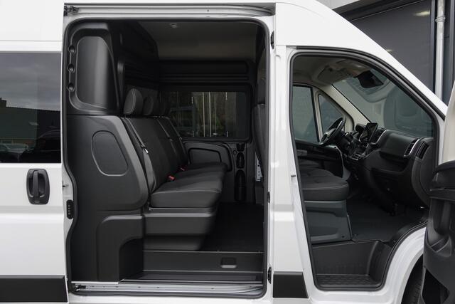 Fiat DUCATO L2H2 2.2 MultiJet 140Pk Aut. | 35 | Dubbele cabine | 6-Persoons | Achteruitrijcamera | Webasto standkachel | Trekhaak