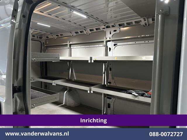 Fiat DUCATO 3.0 NP 136pk L4H2 Post NL inrichting Euro6 Airco | Camera | Sidebars | 270 graden achterdeuren, schappen, doorloopdeur