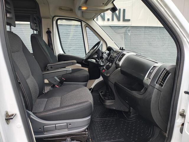 Fiat DUCATO 35H 3.0I CNG Dubbele Cabine EURO 6 Maxi Gran Volume DC Airco Camera Trekhaak Standkachel Betonplex Vloer Wandbetimmering Schuifdeur 1e Eigenaar CNG Aardgas
