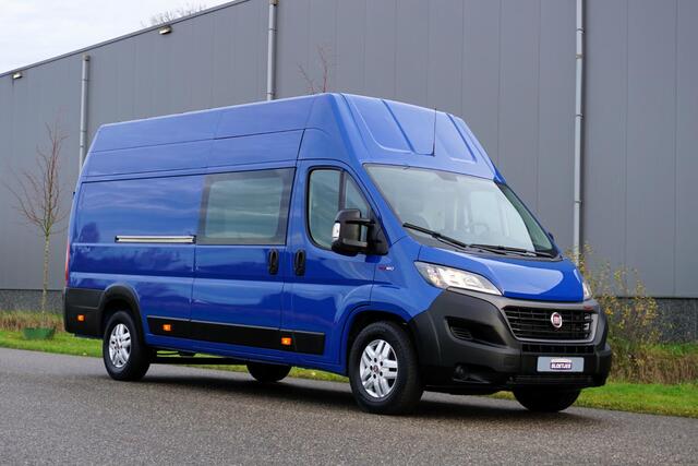 Fiat DUCATO 35H 2.3 MultiJet L4H3 Automaat |1e eigenaar |BPM vrij |160 pk |Camera |Climate control |2e airbag |Trekhaak |Mooie camperbasis |Standkachel |Ramen |Betimmering |Bluetooth