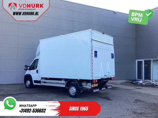 Fiat DUCATO 2.3 MJ 150 pk Bakwagen 377x220x222 Laadklep/ Zijdeur/ Spoiler/ Tacho/ Gev.Stoel/ Camera/ Climate/ Cruise/ Navi