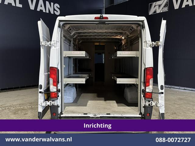 Fiat DUCATO 3.0 NP 136pk L4H2 Post NL inrichting Euro6 Airco | Camera | Navigatie | Sidebars | 270 graden achterdeuren, schappen, doorloopdeur