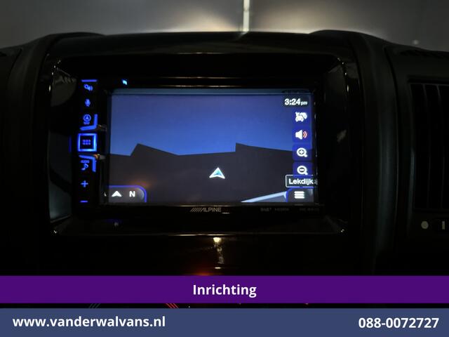 Fiat DUCATO 3.0 NP 136pk L4H2 Post NL inrichting Euro6 Airco | Camera | Navigatie | Sidebars | 270 graden achterdeuren, schappen, doorloopdeur