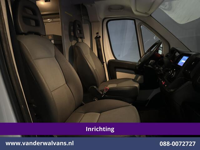 Fiat DUCATO 3.0 NP 136pk L4H2 Post NL inrichting Euro6 Airco | Camera | Navigatie | Sidebars | 270 graden achterdeuren, schappen, doorloopdeur
