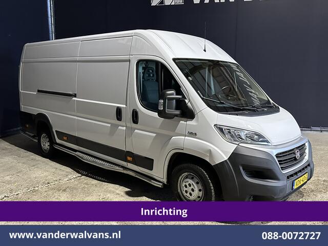 Fiat DUCATO 3.0 NP 136pk L4H2 Post NL inrichting Euro6 Airco | Camera | Navigatie | Sidebars | 270 graden achterdeuren, schappen, doorloopdeur