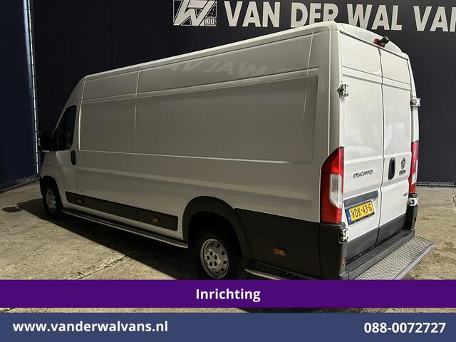 Fiat DUCATO 3.0 NP 136pk L4H2 Post NL inrichting Euro6 Airco | Camera | Navigatie | Sidebars | 270 graden achterdeuren, schappen, doorloopdeur