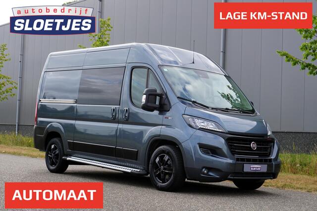 Fiat DUCATO 35H 2.3 MultiJet L2H2 Automaat |180 pk |Metallic |1e eigenaar |Topstaat |Camera |Cruise |Navi |Climate control |BPM vrij |EURO6D |Meegespoten voorbumper |LED dagrijverlichting