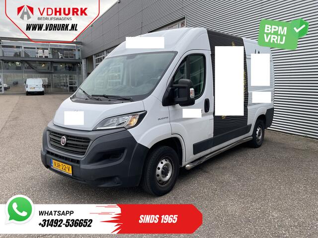 Fiat DUCATO 2.3 MJ 120 pk L2H2 NL Auto/ Weinig km!/ Alarm III/ Climate/ Navi/ Cruise/ Camera/ Trekhaak