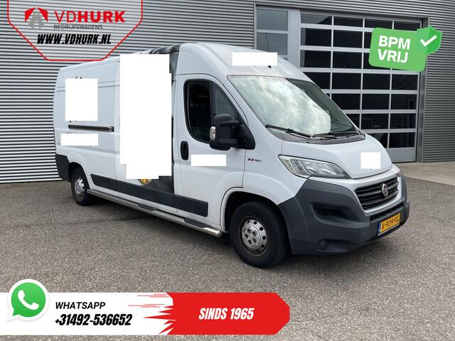 Fiat DUCATO 2.3 MJ 180 pk L3H2 NL Auto/ Alarm III/ 270Gr.Deuren/ Climate/ Navi/ Cruise/ Camera/ Sidebars/ Trekhaak