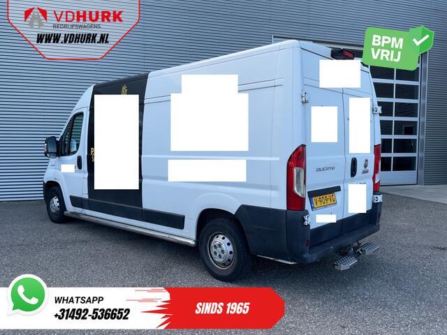 Fiat DUCATO 2.3 MJ 180 pk L3H2 NL Auto/ Alarm III/ 270Gr.Deuren/ Climate/ Navi/ Cruise/ Camera/ Sidebars/ Trekhaak