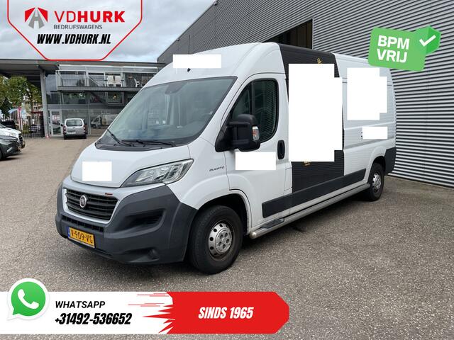 Fiat DUCATO 2.3 MJ 180 pk L3H2 NL Auto/ Alarm III/ 270Gr.Deuren/ Climate/ Navi/ Cruise/ Camera/ Sidebars/ Trekhaak