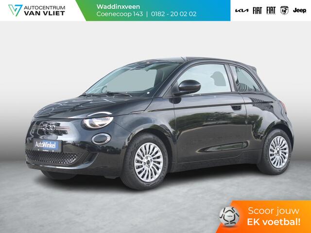 Fiat E-500 42 kWh | Uit voorraad leverbaar | Camera | Keyless | PDC | BSM | Clima | Cruise | Apple Carplay | ¤ 2.000,- Subsidie