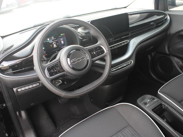 Fiat E-500 42 kWh | Uit voorraad leverbaar | Camera | Keyless | PDC | BSM | Clima | Cruise | Apple Carplay | ¤ 2.000,- Subsidie