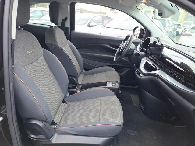 Fiat E-500 Icon 3+1 42 kWh | Navigatie | LM Velgen |