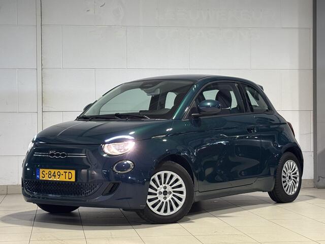 Fiat E-500 Urban 42kWh EV 118pk AUTOMAAT | PARELMOERLAK! | CAMERA | STOELVERW. | KEYLESS ENTRY | APPLE CARPLAY/ANDROID AUTO | DODEHOEKBEW.