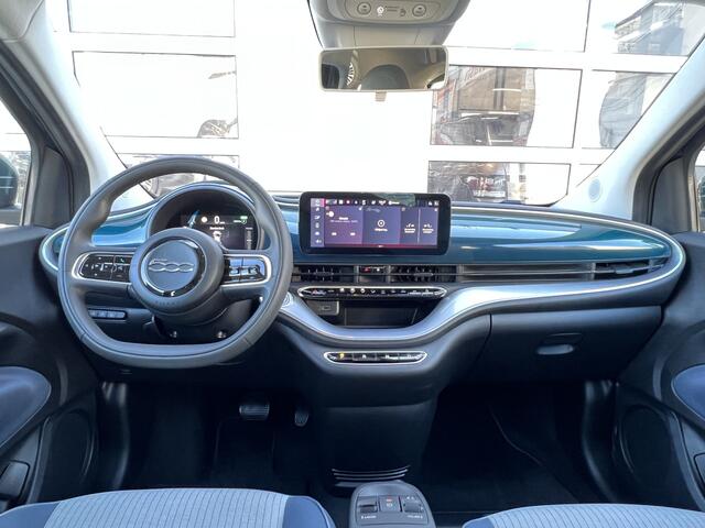Fiat E-500 Business Launch Edition 42 kWh | Navigatie/Android/Apple Carplay | LM Velgen 16" | Voorstoelen Verwarmd | PDC Achter + Camera | Cruise Control | Airco |