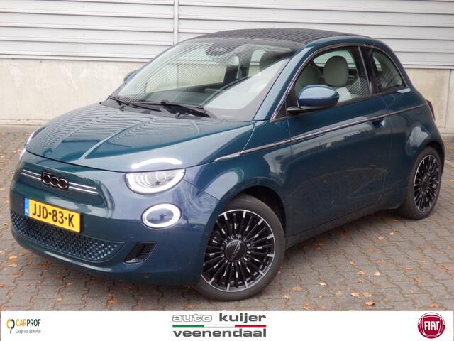 Fiat E-500 La Prima by Bocelli 42 kWh | Cabriolet | Leder | Apple Carpl / A