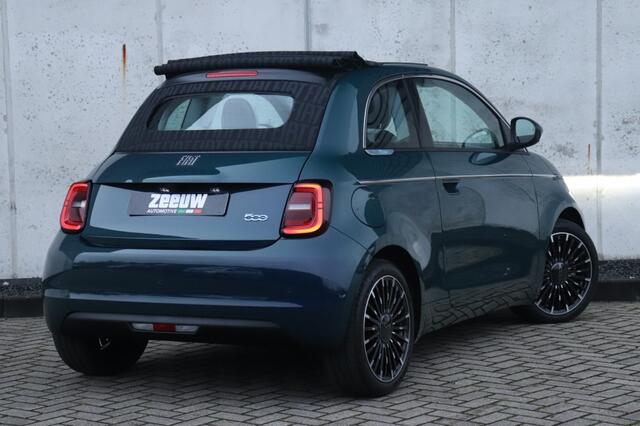 Fiat E-500 Cabrio La Prima 42 kWh | Technology | Navi | Camera | 17"