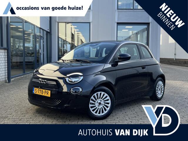 Fiat E-500 42 kWh | NL Auto/1e Eig./Voll.Historie/Clima/Cruise/Apple CarPlay-Android Auto/DAB/Bluetooth