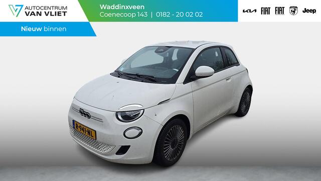 Fiat E-500 Icon 42 kWh | Clima | Cruise | PDC | 16" | Apple Carplay