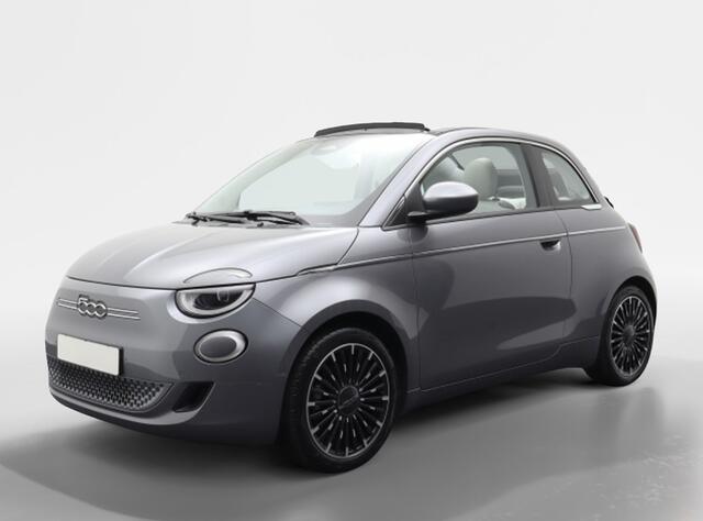 Fiat E-500 Cabrio La Prima | 42kWh | Adaptive cruise | Camera | Stoelverwarming
